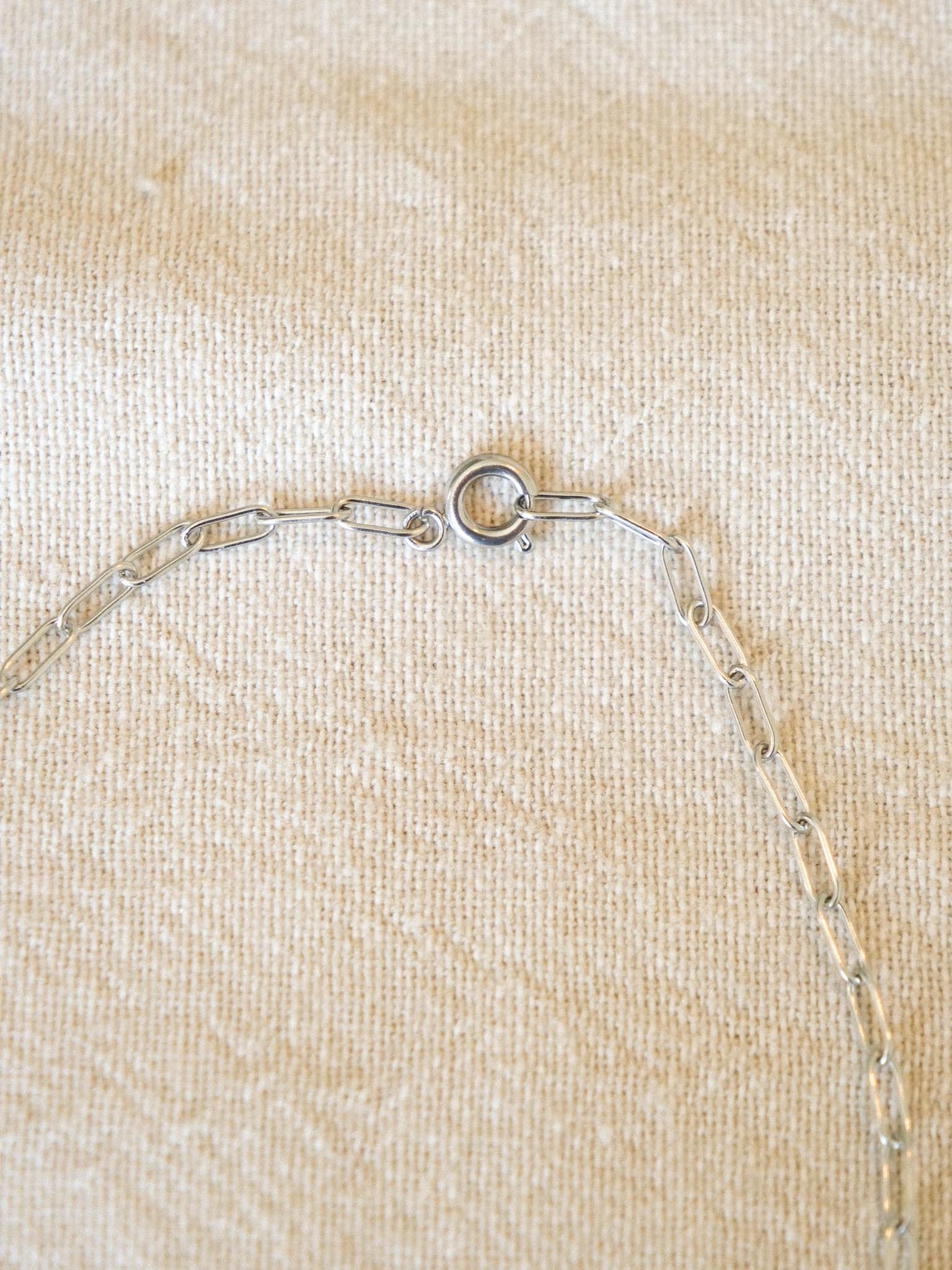 Collier Pensée Argent – Image 4