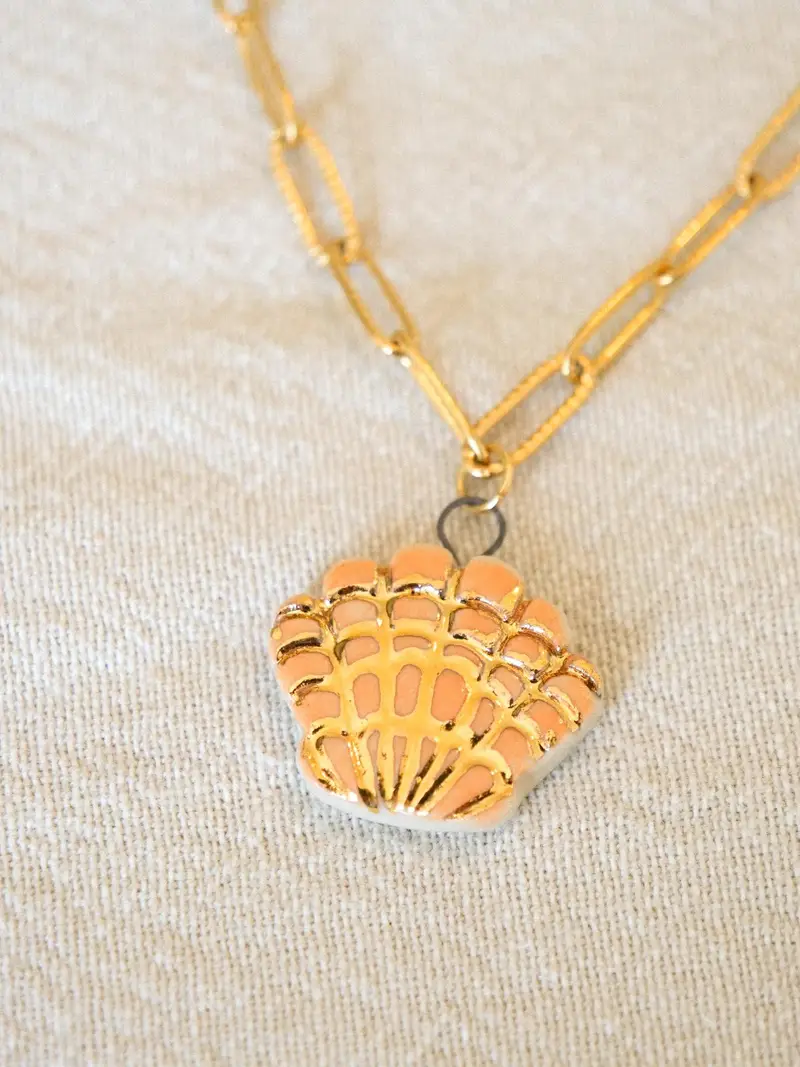 Collier Coquillage Doré