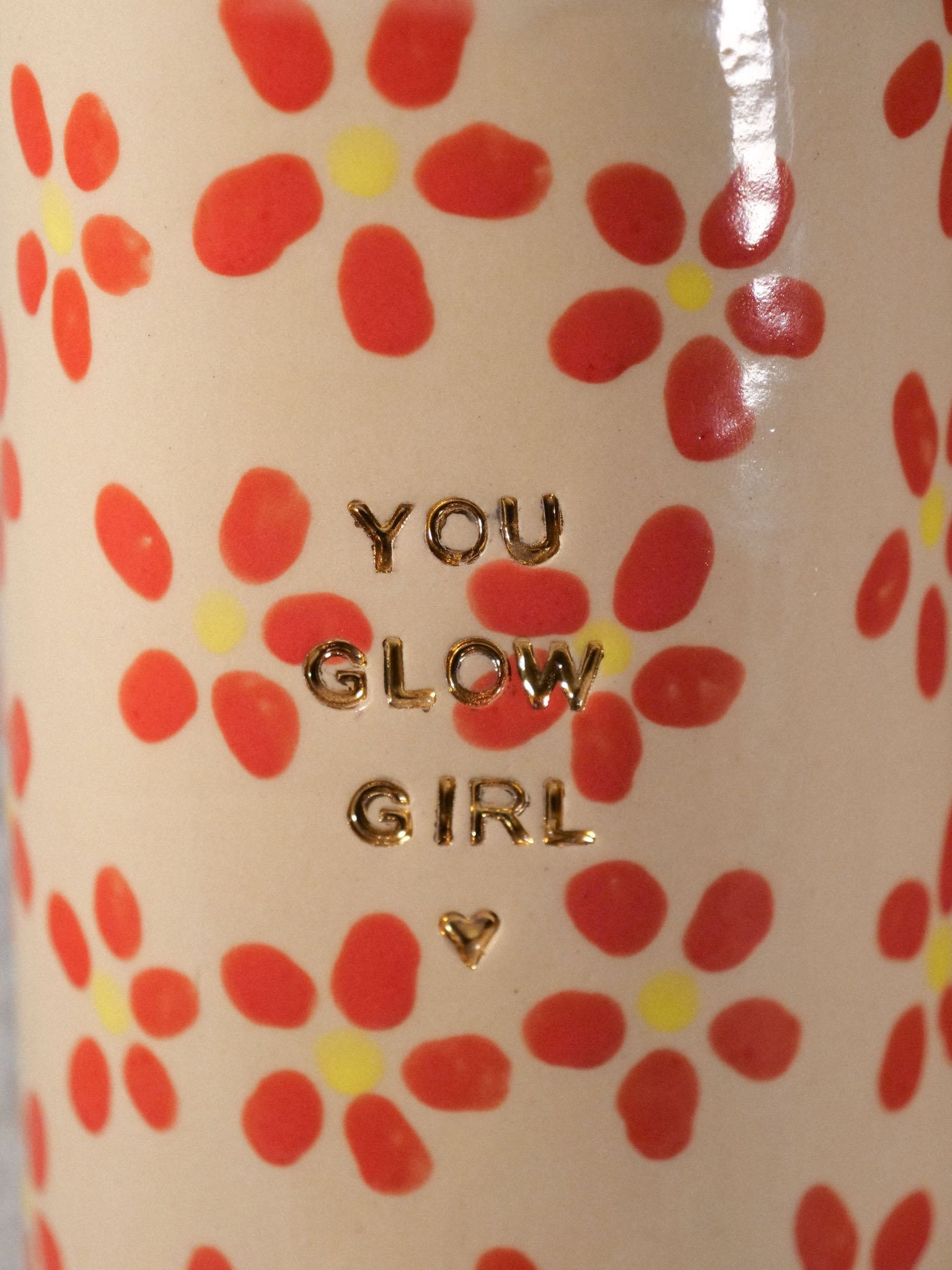 Vase Myosotis Rouge – Image 3