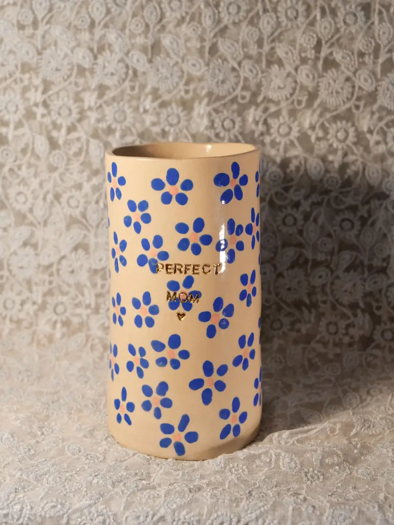 Vase Myosotis Bleu