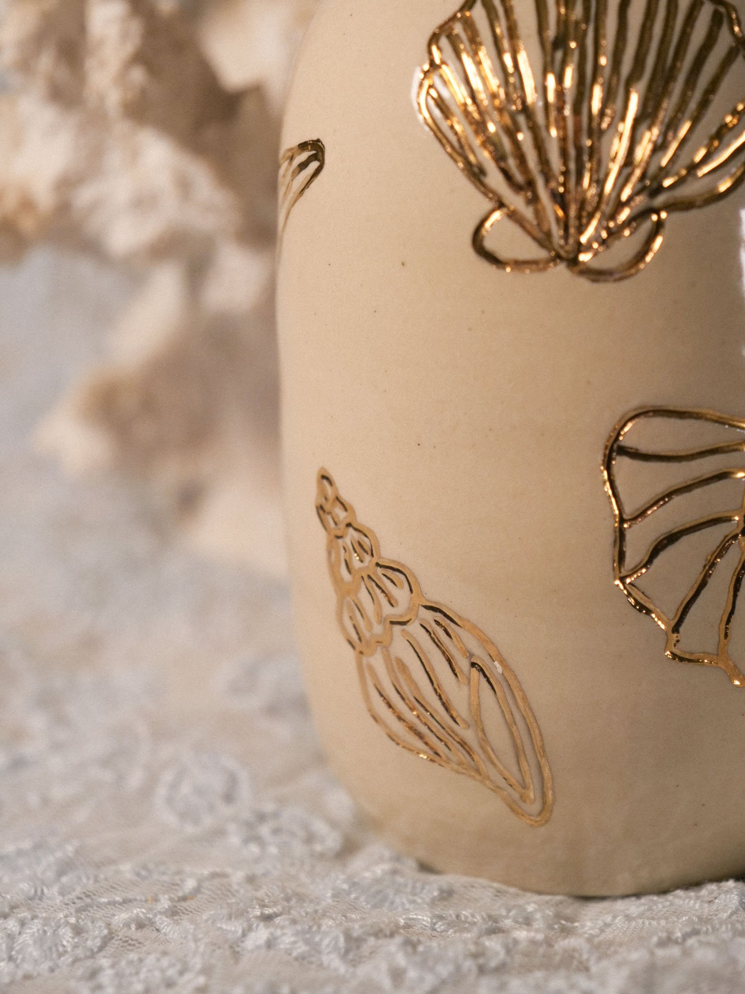 Petit vase golden shell – Image 4