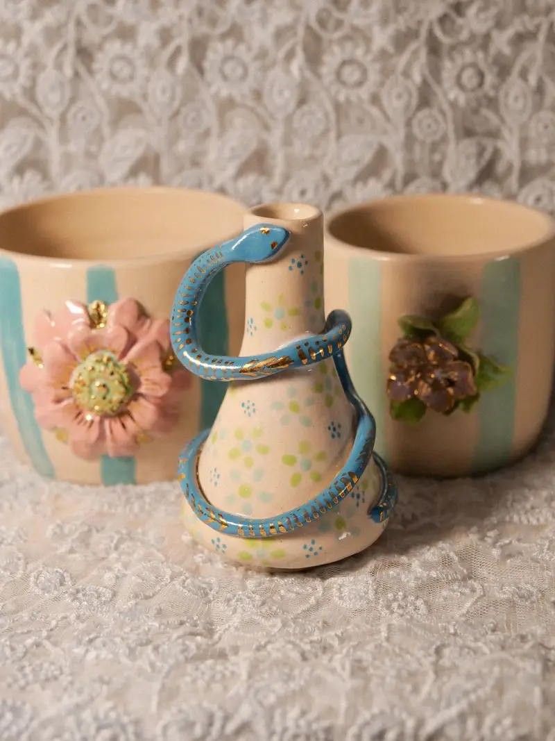 Mini Vase Serpentard